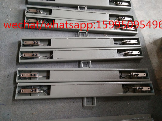 Fixed / Stable Large Foot Load Bar Scales , Single Deck Cattle Weigh Bars