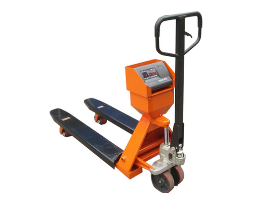 U Type 1.5 Ton Hand Pallet Truck เครื่องชั่งน้ำหนัก