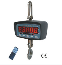 ด้านเดียว - แสดงเครื่องชั่งน้ำหนักแบบแขวนดิจิตอล 1,000 กก.
